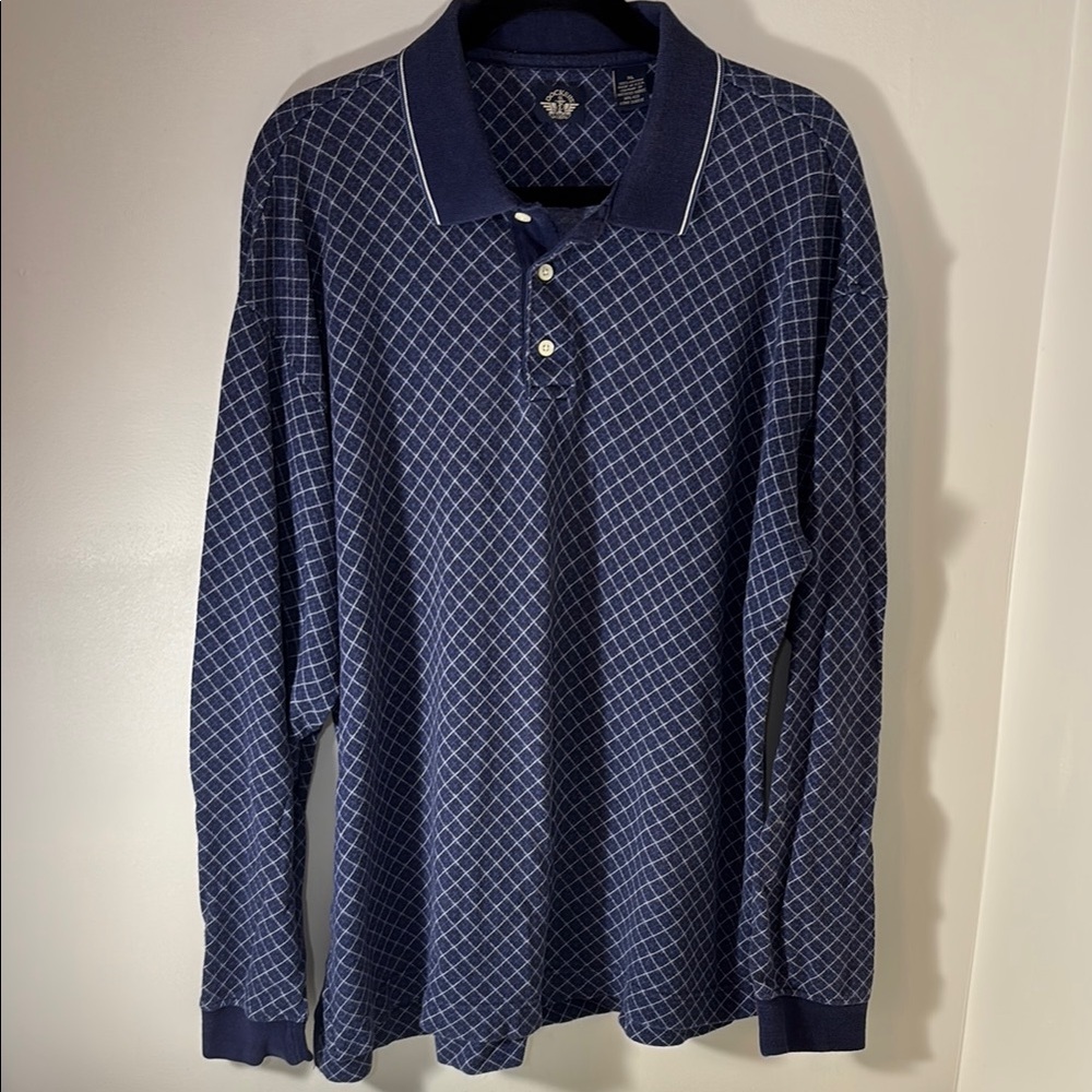 Dockers Men's Navy Blue Polo Shirt